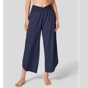 HALARA Breezeful High Waisted Crossover Side Pocket Split Quick Dry